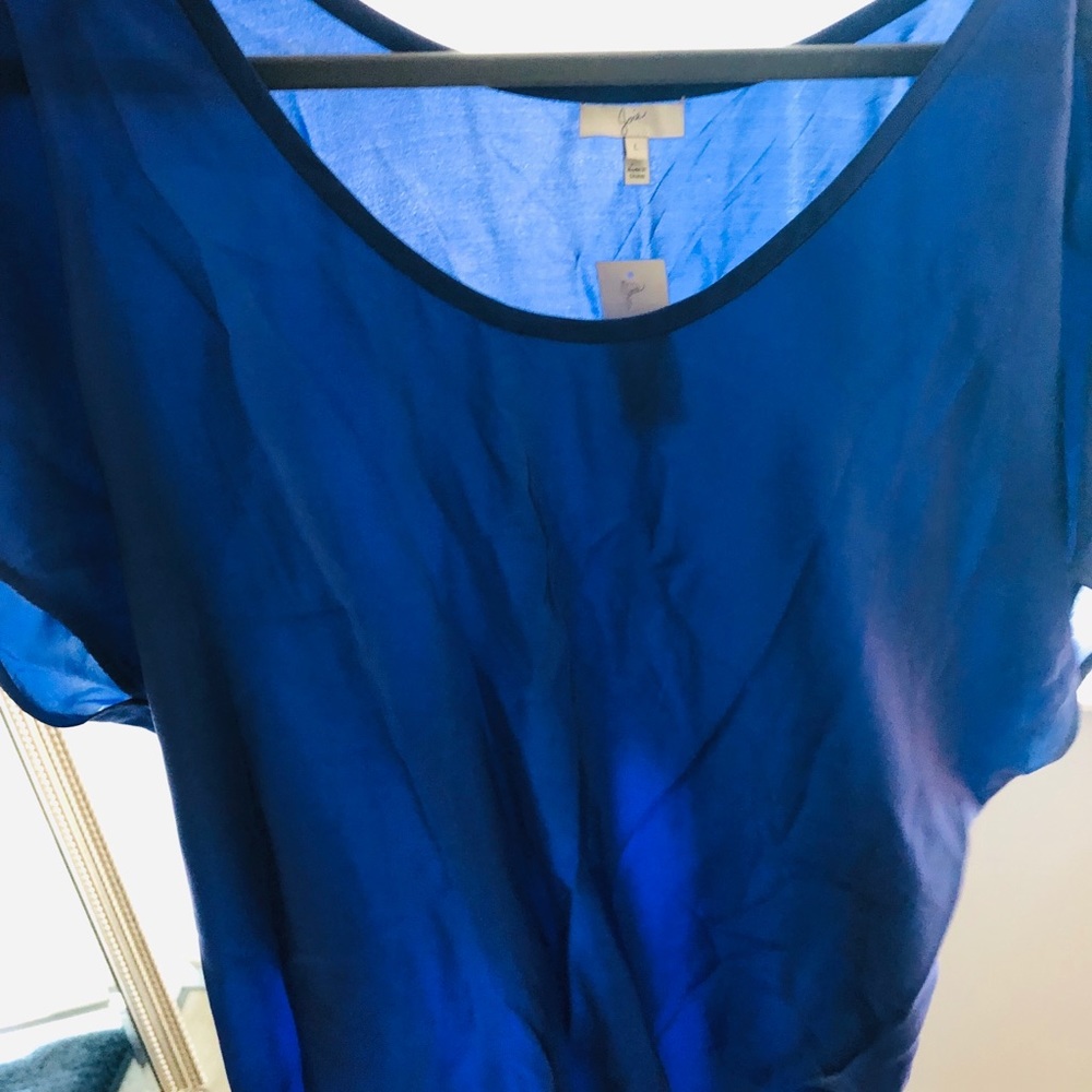 Comfortable oversized Joie tunic in periwinkle - Picture 5 of 5
